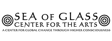 The Sea of Glass — Center for the Arts logo